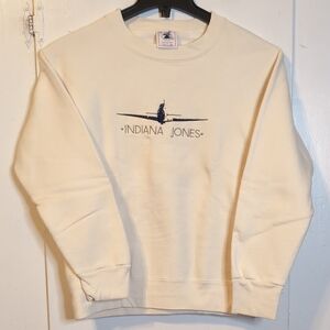 Vint. 90s Indiana Jones crewneck sweater mens small